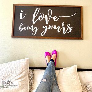 Storehouse Flats Rainbow Fuchsia with Heart Bag